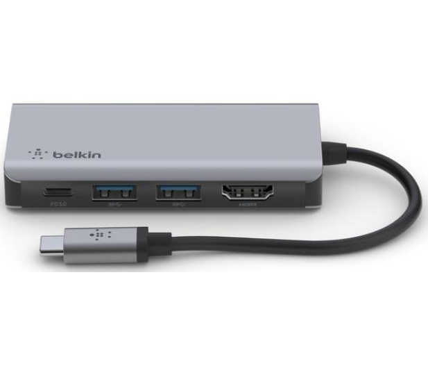 BELKIN Adapter USB-C 4in1 Multiport AVC006btSGY - 1121660 - zdjęcie 2